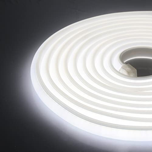 Wisada COB Neon LED Streifen 12m,220V 288 LEDs/m FCOB LED Band,Hohe Dichte Flexibler Superhell Kaltweiß COB Neon LED Lichtband,Wasserdicht Silikon LED Neonlicht für Schlafzimmer Architekturbeleuchtung Wisada COB Neon LED Streifen 12m,220V 288 LEDs/m FCOB LED Band,Hohe Dichte Flexibler Superhell Kaltweiß COB Neon LED Lichtband,Wasserdicht Silikon LED Neonlicht für Schlafzimmer Architekturbeleuchtung von Wisada