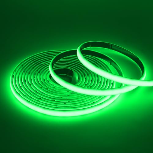 Wisada COB Neon Streifen 10m, 12V Wasserdichte IP68 Selbstklebendes Band, 320LEDs/m Superhell Flexibler Grün COB Neon LED Band, rot/weiss 2-adrig LED Lichterketten für Außen, Terrasse, Aquarium Wisada COB Neon Streifen 10m, 12V Wasserdichte IP68 Selbstklebendes Band, 320LEDs/m Superhell Flexibler Grün COB Neon LED Band, rot/weiss 2-adrig LED Lichterketten für Außen, Terrasse, Aquarium von Wisada