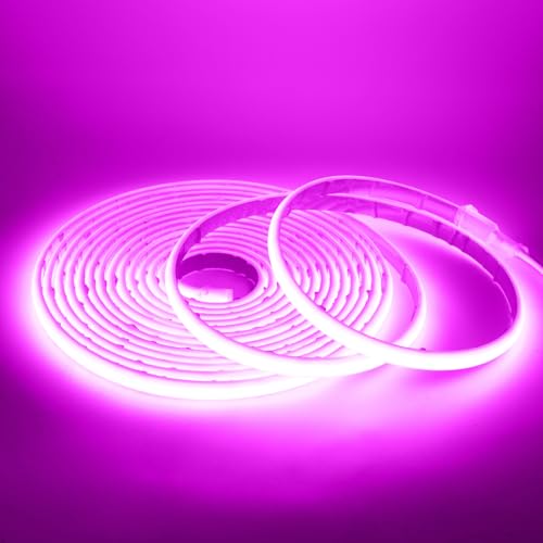 Wisada COB Neon Streifen 3m, 12V Wasserdichte IP68 Selbstklebendes Band, 320LEDs/m Superhell Flexibler Violett COB Neon LED Band, rot/weiss 2-adrig LED Lichterketten für Außen, Terrasse, Aquarium Wisada COB Neon Streifen 3m, 12V Wasserdichte IP68 Selbstklebendes Band, 320LEDs/m Superhell Flexibler Violett COB Neon LED Band, rot/weiss 2-adrig LED Lichterketten für Außen, Terrasse, Aquarium von Wisada