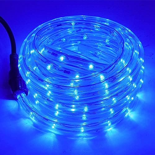 Wisada LED Lichtschlauch Außen,10M 36LEDs/m Blau LED Schlauch 220V LED Tube Light Indoor Leuchtstoffröhre, Outdoor LED Lichter Wasserdicht Lichterschlauch für Terrasse Wohnzimmer Weihnachten Partydeko von Wisada