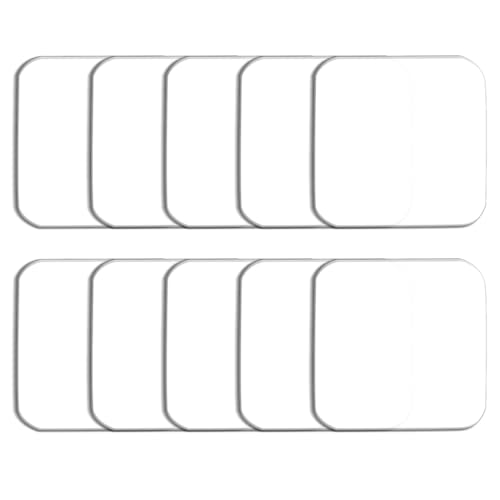 Wisafory 20 Stück Acrylglas Platte Acrylscheiben Acrylplatten Plexischeiben Kunststoffplatte Transparentes Quadratisch Acrylplatte für DIY-Projekte, Fotorahmen 10 x 10 x 0.2 cm von Wisafory