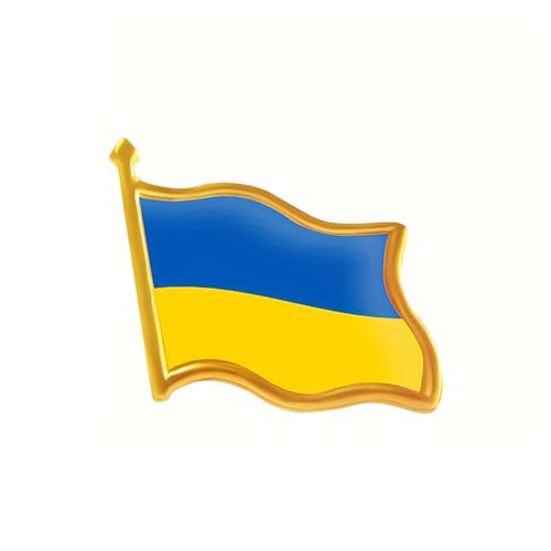 Wisafory 20 Stück Flaggen Pin Broschen Anstecknadel Anstecker Flagge Abzeichen Nationale Brosche Metall Flaggen Pins Anstecknadelabzeichen für Kleidung und Taschen Ukraine Wisafory 20 Stück Flaggen Pin Broschen Anstecknadel Anstecker Flagge Abzeichen Nationale Brosche Metall Flaggen Pins Anstecknadelabzeichen für Kleidung und Taschen Ukraine von Wisafory