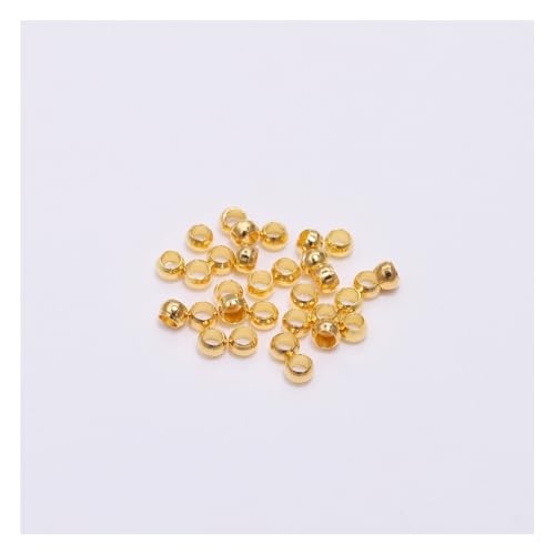 Wisafory 500 Stück Quetschperlen Tube Crimp Perlen Quetschröhrchen Rondelle Perlen Lose Perlen Spacer Beads Metallperlen für DIY Halsketten Armbänder Schmuckherstellung Gold 1.5mm Wisafory 500 Stück Quetschperlen Tube Crimp Perlen Quetschröhrchen Rondelle Perlen Lose Perlen Spacer Beads Metallperlen für DIY Halsketten Armbänder Schmuckherstellung Gold 1.5mm von Wisafory
