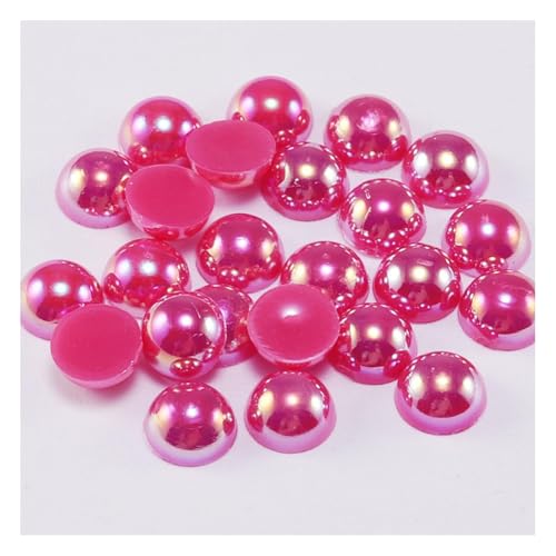 Wisafory Halbrunde Perlen Flache Rückseite Perle Halb Runde Harz Perlen Flache Böden Perlen Glanz Kunstperlen für DIY Basteln Halsketten Armbänder Schmuck Hochzeitskleider Rosarot 4mm x 300 Stück Wisafory Halbrunde Perlen Flache Rückseite Perle Halb Runde Harz Perlen Flache Böden Perlen Glanz Kunstperlen für DIY Basteln Halsketten Armbänder Schmuck Hochzeitskleider Rosarot 4mm x 300 Stück von Wisafory