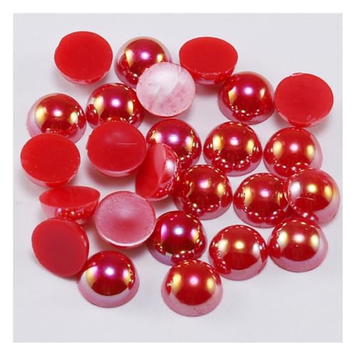 Wisafory Halbrunde Perlen Flache Rückseite Perle Halb Runde Harz Perlen Flache Böden Perlen Glanz Kunstperlen für DIY Basteln Halsketten Armbänder Schmuck Hochzeitskleider Rot 2mm x 500 Stück Wisafory Halbrunde Perlen Flache Rückseite Perle Halb Runde Harz Perlen Flache Böden Perlen Glanz Kunstperlen für DIY Basteln Halsketten Armbänder Schmuck Hochzeitskleider Rot 2mm x 500 Stück von Wisafory