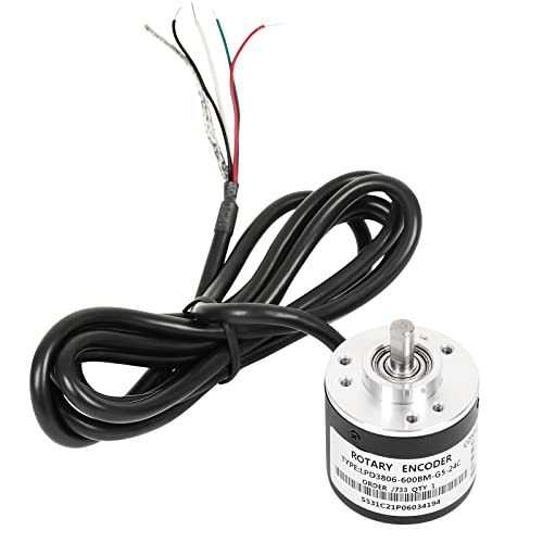 WISAMIC 600p/r Inkrementaler Drehgeber Incremental Rotary Encoder Dc5-24v weit Eingangsspannungsbereich 6mm Achse von WISAMIC