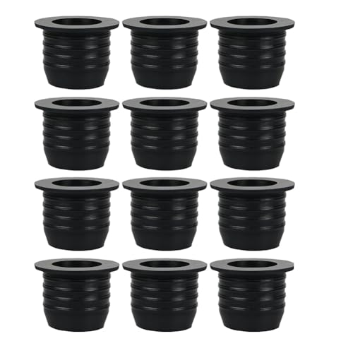 Wisboey 12er-Pack Ausgießer-Adapter für Spirituosenflaschen, Ausgießer für Spirituosenflaschen mit Großem Hals, für Alkohol, Olivenöl Bis zu Einem Hals Von 25 mm von Wisboey