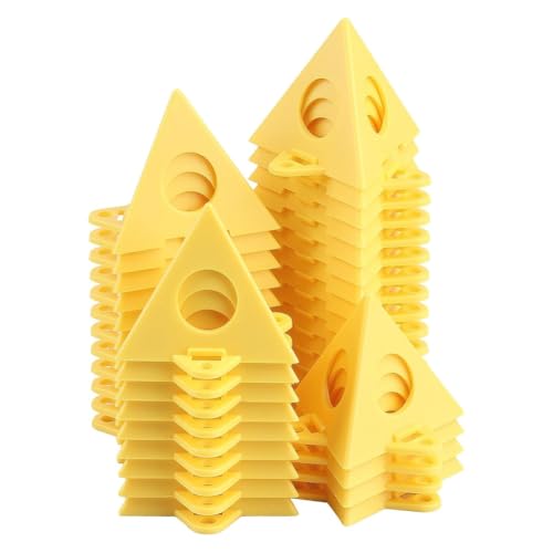 Wisboey 80-Teilige Pyramidenständer, Malerpyramiden, Malständer für Maler, Mini-Farbständer für Schrankfarbe von Wisboey