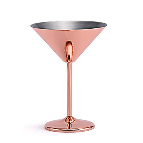 Wisboey Edelstahl Cocktailglas Hoher Boden Weinglas Unzerbrechliches Weinglas Metall Bar Champagnerglas Kupfer Wisboey Edelstahl Cocktailglas Hoher Boden Weinglas Unzerbrechliches Weinglas Metall Bar Champagnerglas Kupfer von Wisboey