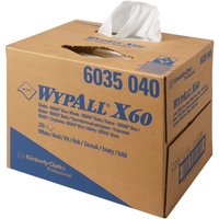 WypAll® Wischtücher X60, HxB 41,8 x 28,3 cm, BRAG-Box, weiß WypAll® Wischtücher X60, HxB 41,8 x 28,3 cm, BRAG-Box, weiß von WypAll®