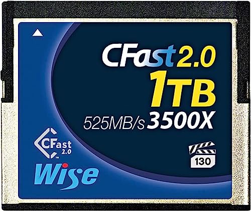 Wise CFA-10240 Cfast 2.0 3500X Speicherkarte Wise CFA-10240 Cfast 2.0 3500X Speicherkarte von Wise