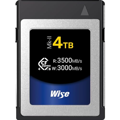 Wise CFexpress 4.0 Typ B MK-II 4TB WI-CFX4-B4096M2 Wise CFexpress 4.0 Typ B MK-II 4TB WI-CFX4-B4096M2 von Wise