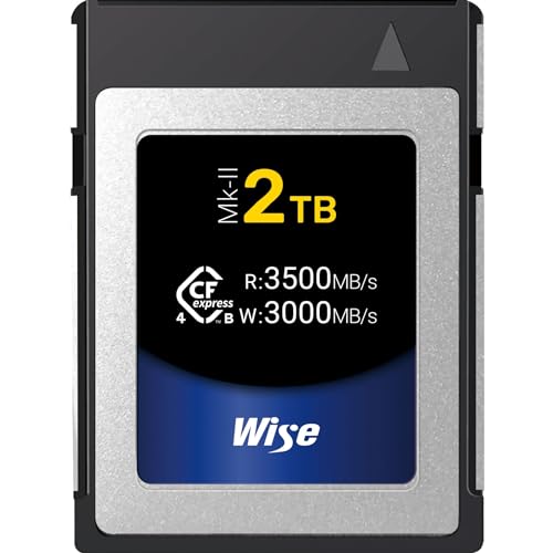 Wise CFexpress 4.0 Type B Mk-II 2TB WI-CFX4-B2048M2 Wise CFexpress 4.0 Type B Mk-II 2TB WI-CFX4-B2048M2 von Wise