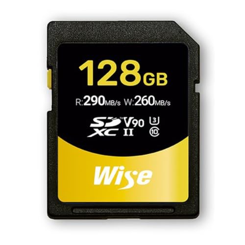 Wise SDXC UHS-II V90 128 GB R:290 MBs/W: 260 MBs WI-SD-N128 Marke Wise SDXC UHS-II V90 128 GB R:290 MBs/W: 260 MBs WI-SD-N128 Marke von Wise