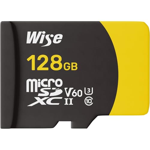 Wise microSDXC UHS-II V60 128GB R:290MBs / W:100MBs WI-MSD-S128 Wise microSDXC UHS-II V60 128GB R:290MBs / W:100MBs WI-MSD-S128 von Wise