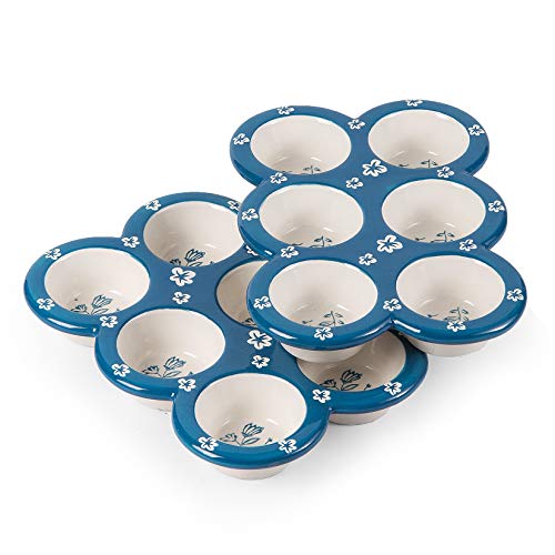 Wisenvoy Muffinform, Cupcake-Form, Keramik, Muffinform, Cupcake-Form, Popover-Pfanne, antihaftbeschichtet, 6 Cupcake-Bleche von Wisenvoy