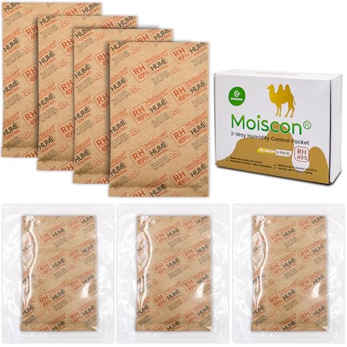 Wisesorb 49 % Zwei-Wege-Feuchtigkeitskontrollpacks für Gitarren und Holzinstrumente – 70 g Feuchtigkeitsabsorber Akustikgitarre Luftbefeuchter für Kofferwartung – einzeln verpackte Trinkpakete [5 Wisesorb 49 % Zwei-Wege-Feuchtigkeitskontrollpacks für Gitarren und Holzinstrumente – 70 g Feuchtigkeitsabsorber Akustikgitarre Luftbefeuchter für Kofferwartung – einzeln verpackte Trinkpakete [5 von Wisesorb