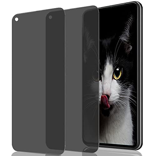 Wishcover store 2 Stück Sichtschutzfolie für Oppo A97，9H Härte Glas Anti-Spy Sichtschutzfolie Folie Blickschutzfolie，Bruchsicher Sichtschutzfolie Privatsphäre Schutzfolie von Wishcover store