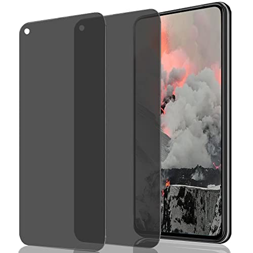 2 Stück Sichtschutzfolie für Realme V11，9H Härte Glas Anti-Spy Sichtschutzfolie Folie Blickschutzfolie，Bruchsicher Sichtschutzfolie Privatsphäre Schutzfolie von Wishcover store