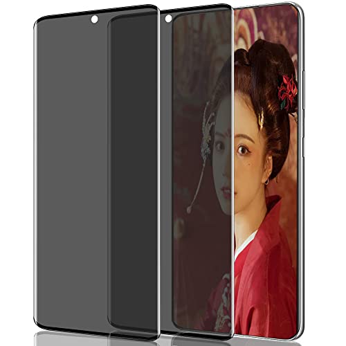 Wishcover store 2 Stück Sichtschutzfolie für Redmi K30s，9H Härte Glas Anti-Spy Sichtschutzfolie Folie Blickschutzfolie，Bruchsicher Sichtschutzfolie Privatsphäre Schutzfolie von Wishcover store