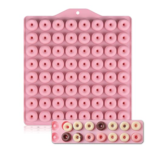 WishesMar Silikonform Schokoladenform Pralinenform für Süßigkeiten - Form Einer Extra Kleine Runde Donuts Antihaft Küche Kleine Flexible Silikon Form für Spaß bei der Küchenkreation WishesMar Silikonform Schokoladenform Pralinenform für Süßigkeiten - Form Einer Extra Kleine Runde Donuts Antihaft Küche Kleine Flexible Silikon Form für Spaß bei der Küchenkreation von WishesMar