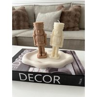 Nussknacker Kerze, Weihnachtskerze, Weihnachten, Weihnachtsgeschenk Nussknacker Kerze, Weihnachtskerze, Weihnachten, Weihnachtsgeschenk von WishnaDE