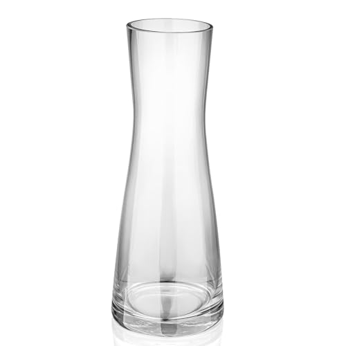 25,9 cm hohe transparente Glasvasen für Tafelaufsatz, Tisch, Zuhause, Innenbereich, Schreibtisch, Dekoration, moderne Vase im Boho-Stil, für Hochzeit, Einweihungsgeschenk von Wisifayardin