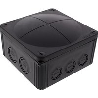 10062215 Abzweigkasten (l x b x h) 140 x 140 x 82 mm Schwarz (ral 9005) IP66/IP67 1 St. - Wiska von Wiska