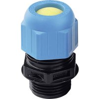 Wiska 10103371 Kabelverschraubung schlagfest, mit Zugentlastung, mit Dichtung M12 Polyamid Schwarz ( von Wiska