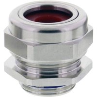 Wiska 10106575 Kabelverschraubung schlagfest, mit Dichtung M40 Messing (vernickelt) Natur 10St. von Wiska