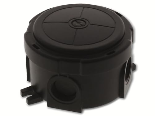 Wiska 10110630 Abzweigkasten (L x B x H) 100 x 89 x 57mm Schwarz IP66/IP67 5St. von Wiska