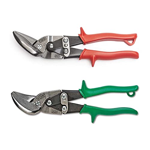 Crescent Wiss 2 Piece MetalMaster Offset Aviation Snips Including M6R & M7R - M6M7AMZ von Wiss