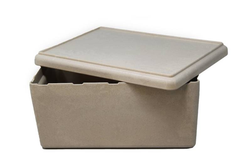 Wissner® aktiv lernen Aufbewahrungsbox RE-Wood® Box groß mit Deckel naturfarben von Wissner® aktiv lernen