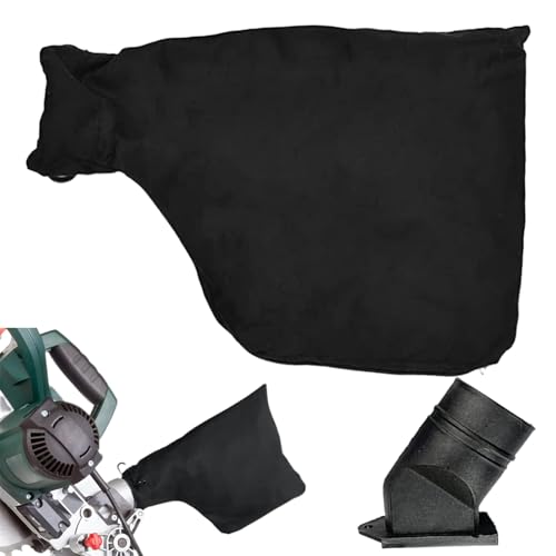 Black Dust Collection Bag Für Schrägige Säge 255 Modell 4 Pack | Ersatzstaub-Sammelbeutel Mit Einem Durchmesser Von 1,7 Bis 2 Zoll, Reißverschluss, Einstellbare Halterung | Staubsammelsbeutel | Staubs Black Dust Collection Bag Für Schrägige Säge 255 Modell 4 Pack | Ersatzstaub-Sammelbeutel Mit Einem Durchmesser Von 1,7 Bis 2 Zoll, Reißverschluss, Einstellbare Halterung | Staubsammelsbeutel | Staubs von Wisylizv