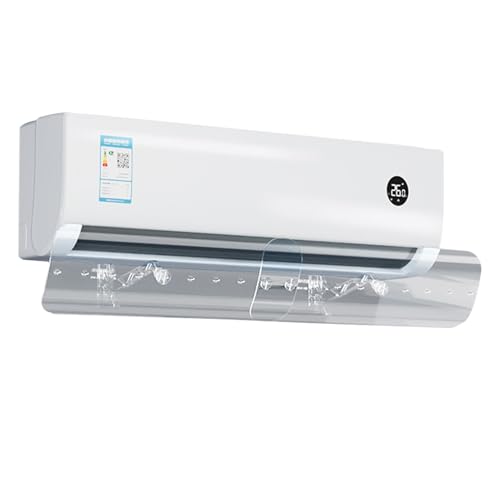 Fenster Klimagerät Luftablenker - Belüftungsgitter-Ablenker Für Klimageräte - Wandmontierter Windschutz Ausziehbarer AC Luftdeckel Für Wohnmobil Wohnzimmer Schlafbereich Sommer von Wisylizv