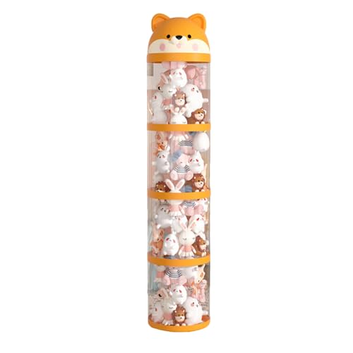 Gefälliger Tierspeicher - Zoo weicher Spielzeugspeicher | Stoffedd Animall Holder für Kinderzimmer | Transparente Mehrschicht-Storagge-Röhre mit Rädern | Plüsch Puppenorganisator Barrel Ffor Schlafzim Gefälliger Tierspeicher - Zoo weicher Spielzeugspeicher | Stoffedd Animall Holder für Kinderzimmer | Transparente Mehrschicht-Storagge-Röhre mit Rädern | Plüsch Puppenorganisator Barrel Ffor Schlafzim von Wisylizv