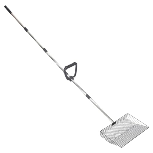 Hühnerkot-Entferner,Multifunktionale Einstreu-Sieb-Schaufel - Verlängerbare Siebschaufel Für Kotentfernung Im Außenbereich, Hof, Garten Und Für Geflügel, Kaninchen, Katzen Hühnerkot-Entferner,Multifunktionale Einstreu-Sieb-Schaufel - Verlängerbare Siebschaufel Für Kotentfernung Im Außenbereich, Hof, Garten Und Für Geflügel, Kaninchen, Katzen von Wisylizv