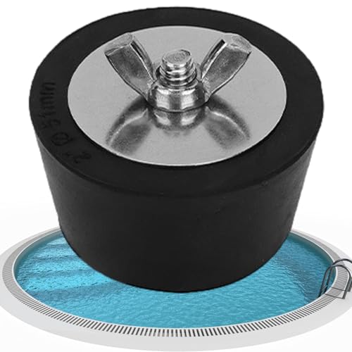 Pool für Winterstopfen – Gummistopfen 51 mm mit Schrauben aus Edelstahl | Silikon aus Edelstahl Plug Expansion | Typ Pool Management | Gelschutzsiegel für Pipelin von Wisylizv