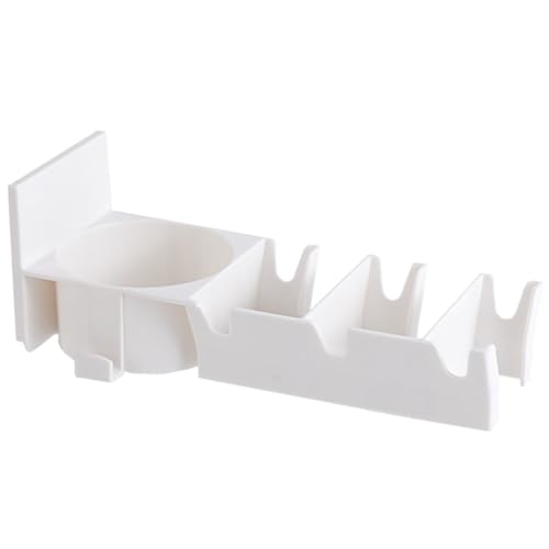 Wisylizv 2pcs Tischtennis Paddelhalter - 23,2 cm Tennisschläger Mit Verteilten Slots | Wandregal Organizer | Multifunktionaler Berg | Starkes Ladungsdesign Für Badminton Pong Storage von Wisylizv