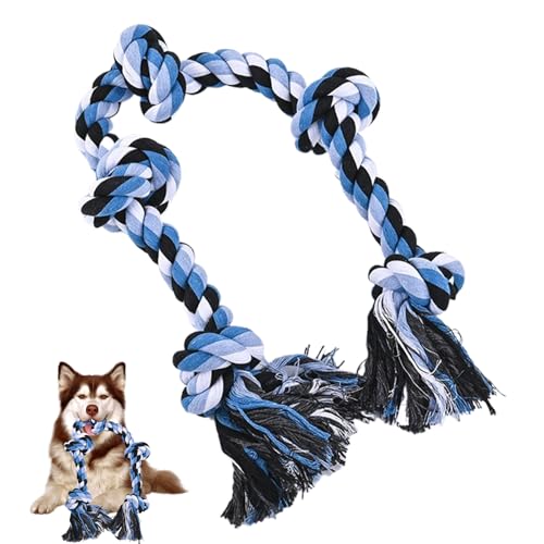 Wisylizv Hundeseil Spielzeug,Welpen Kauspielzeug Für Zahnung - Kauspielzeug Aus Seil Für Große Und Mittelgroße Harte Kauer,Langeweile Entlastung Draußen Drinnen Wisylizv Hundeseil Spielzeug,Welpen Kauspielzeug Für Zahnung - Kauspielzeug Aus Seil Für Große Und Mittelgroße Harte Kauer,Langeweile Entlastung Draußen Drinnen von Wisylizv