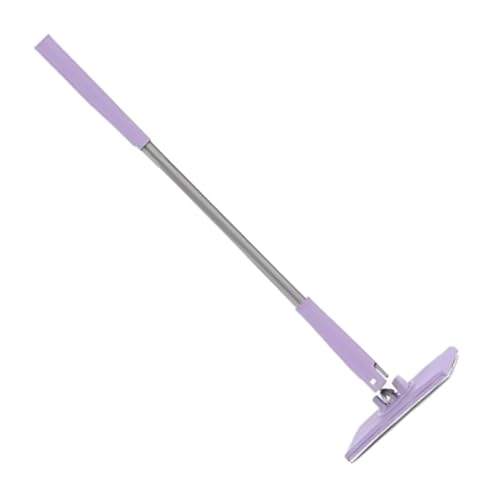 Wisylizv Mopp – Mikrofaser Flacher Wischmopp | Push-Pull Griff | Wandmontierbar | Nahtlose Reichweite | Abfall reduzierend | Flexible Reinigungsfähigkeit von Wisylizv