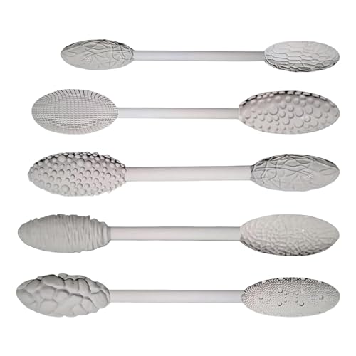Wisylizv Texturwerkzeuge Für Ton - Mehrzweck-Modellierungs-Kit Mit Widerstandsfähiger Walze | Modellierwalzen | 5-teiliges Set Ideal Für Anfänger, Skulpturen Und DIY-Handwerk Wisylizv Texturwerkzeuge Für Ton - Mehrzweck-Modellierungs-Kit Mit Widerstandsfähiger Walze | Modellierwalzen | 5-teiliges Set Ideal Für Anfänger, Skulpturen Und DIY-Handwerk von Wisylizv