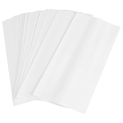Wisyurt 100 StüCk Sublimations-SchrumpffolienhüLlen 5X10 WeißE Tasche für 567G Tight Tumbler, WäRmeüBertragungs-Schrumpffolie von Wisyurt