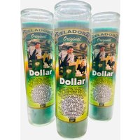3x Set Dollar Veladora, Dolla Money Drawing Candle, Vela Para El Dinero von WitchesValley