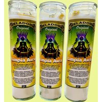 Aura Cleansing Fixed Candle, Candle Cleanser Vorbereitet Und Beschworen, Um Die Von Hexerei, Salzen Flüchen Zu Reinigen von WitchesValley