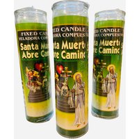 Santa Muerte Abre Caminos Veladora, Heiliger Tod Offene Straßen Kerze von WitchesValley