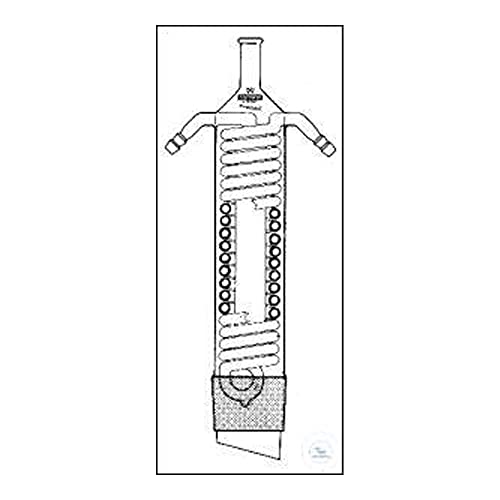 Dimrothkühler für Soxhlet, 300-500 ml, 250 mm, Kern NS 60/46 von Witeg