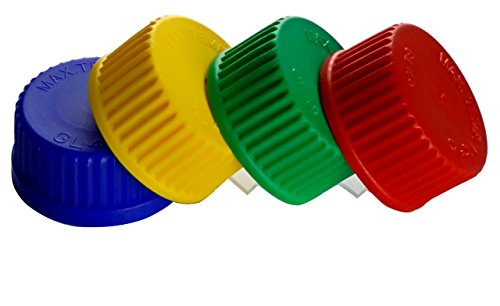 Schraubkappe farblos GL45 aus PP bis 140°C autoklavierbar, 10 Stück von Witeg