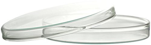 Petrischalen mit Deckel, Durchmesser 80 mm x 15 mm, blasenfrei, komplette Verpackungseinheit, Borosilikatglas 3.3 von LaCyan
