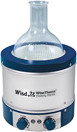 Witeg Heizmantel WHM für Rundkolben 6000ml, bis 450°C mit Regler 230V und integriertem Magnetrührer von Witeg